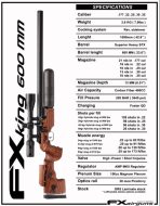 FX AIRGUNS KING GRS PCP AIR RIFLE - Image 3